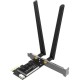 CF-WP2100 High Speed Gigabit PCI-E Dual Band 5G/2.4G Wireless Network Card Desktop Wifi Receiver bluetooth 5.0 Adapter