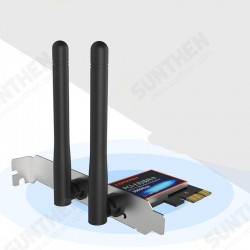 CF-WP300 300Mbps 2.4GHz PCIE WiFi Wireless Networking Adapter LAN Card for Desktop Computer CF-WP300 300Mbps 2.4GHz PCIE WiFi Wireless Networking Adapter LAN Card for Desktop Computer