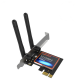 CF-WP300 300Mbps 2.4GHz PCIE WiFi Wireless Networking Adapter LAN Card for Desktop Computer