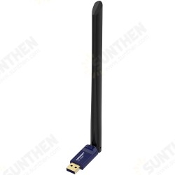 CF-759BF Dual Band 2.4G&5.8G 650Mbps Wifi Receiver WiFi Transmiter bluetooth 4.2 USB Adapter with 6dBi Antenna for Windows for Mac Driver CF-759BF Dual Band 2.4G&5.8G 650Mbps Wifi Receiver WiFi Transmiter bluetooth 4.2 USB Adapter with 6dBi Antenna for Windows for Mac Driver