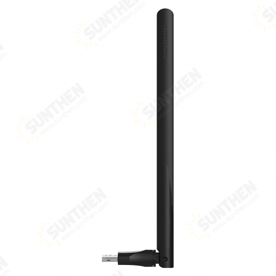 650M USB2.0 Wireless Network Card Dual Band High Gain WiFi Adapter 11ac 5dBi Antenna Drive UD6H