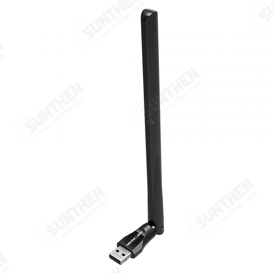 650M USB2.0 Wireless Network Card Dual Band High Gain WiFi Adapter 11ac 5dBi Antenna Drive UD6H