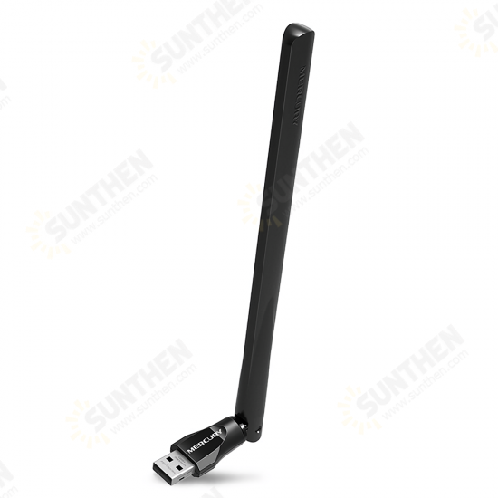 650M USB2.0 Wireless Network Card Dual Band High Gain WiFi Adapter 11ac 5dBi Antenna Drive UD6H