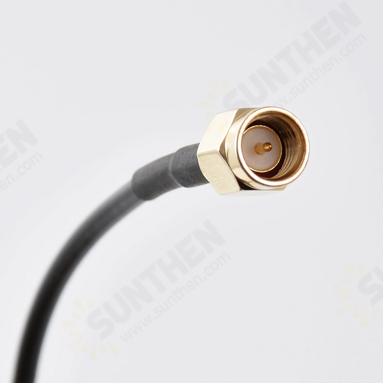 Magnetic 4G LTE Cabinet Antenna 2dbi Waterproof with 0.6/1/2m Extension Cable SMA Male Connector