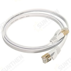 10 Gigabit Cat 7 Flat Ethernet Network LAN Cable 26AWG 600Mhz RJ45 Internet Network Lan Patch Cords for Modem Router 10 Gigabit Cat 7 Flat Ethernet Network LAN Cable 26AWG 600Mhz RJ45 Internet Network Lan Patch Cords for Modem Router