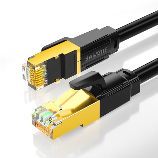 CAT8 SFTP Ethernet Cable Networking Cable Cat8 Patch 25Gbps 24AWG Copper Core 2000MHz RJ45 Cable