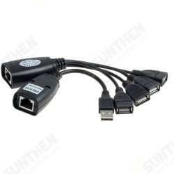 USB Extender USB to RJ45 Signal Extension Cable 50m Signal Amplifier Network Adapter Yunnmaoer 768 USB Extender USB to RJ45 Signal Extension Cable 50m Signal Amplifier Network Adapter Yunnmaoer 768