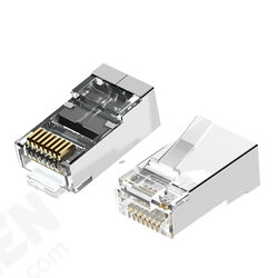 IDAR0 50 Pcs/set Cat5E RJ45 Modular Plug Connector Ethernet Cable Head Plug Gold-plated for Network 8P8C RJ 45 Crimper Connectors IDAR0 50 Pcs/set Cat5E RJ45 Modular Plug Connector Ethernet Cable Head Plug Gold-plated for Network 8P8C RJ 45 Crimper Connectors