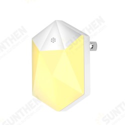0.5W 6 LED Light-controlled Night Light Wall Hallway Bathroom Bedroom Kid Warm White Lamp AC110-240V 0.5W 6 LED Light-controlled Night Light Wall Hallway Bathroom Bedroom Kid Warm White Lamp AC110-240V