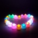 1 Pcs Led Light Candle Flameless Colorful Tea Candle Lamp Electronic Candle Party Wedding Decor