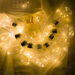10 Bulbs Light Hanging LED String Light Firefly Party Wedding Home Decoration Romantic 10 Bulbs Light Hanging LED String Light Firefly Party Wedding Home Decoration Romantic