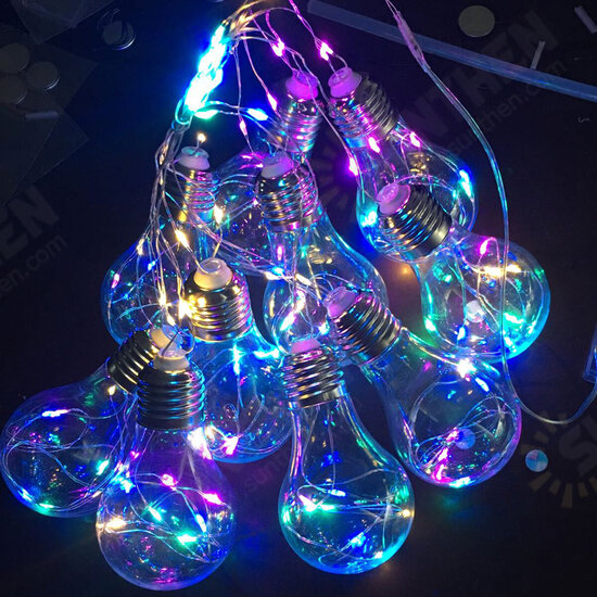 10 Bulbs Light Hanging LED String Light Firefly Party Wedding Home Decoration Romantic