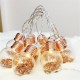 10 LED Bulbs String Lights Fairy Lamp Patio Party Yard Garden Wedding Home Decorative Night Light