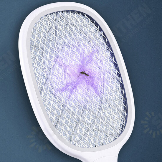 10 LED Handheld Electric Killing Fly Bug Trap LED Lamp UV Light USB Rechargeable