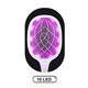 10 LED Handheld Electric Killing Fly Bug Trap LED Lamp UV Light USB Rechargeable