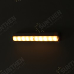 10 LED LED Motion Sensor Cabinet Light Bar Wireless Battery/USB Powered Warm/White Lighting for Wardrobe Closets Cupboard Stairway Drawer Porch 10 LED LED Motion Sensor Cabinet Light Bar Wireless Battery/USB Powered Warm/White Lighting for Wardrobe Closets Cupboard Stairway Drawer Porch