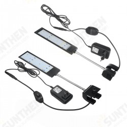 100-240V 7W Clip-on LED Aquarium Light Fish Tank Decoration Lighting Lamp with White & Blue LEDs, Touch Control, 2 Modes 100-240V 7W Clip-on LED Aquarium Light Fish Tank Decoration Lighting Lamp with White & Blue LEDs, Touch Control, 2 Modes