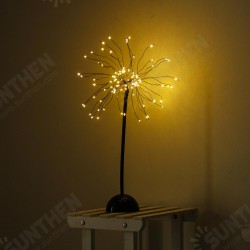 100 LED Dandelions Lamp USB Firework Night Light Garden Wedding Party Christmas 100 LED Dandelions Lamp USB Firework Night Light Garden Wedding Party Christmas