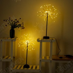 100 LED Dandelions Lamp USB Firework Night Light Garden Wedding Party Christmas 100 LED Dandelions Lamp USB Firework Night Light Garden Wedding Party Christmas