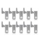 10Pcs LED Sensor Hinge Light Under Cabinet Light Cupboard Inner Hinge Lamp for Wardrobe Closet Kitchen Night Light