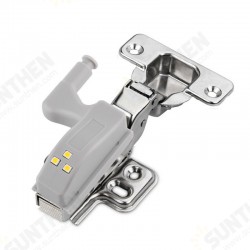 10Pcs LED Sensor Hinge Light Under Cabinet Light Cupboard Inner Hinge Lamp for Wardrobe Closet Kitchen Night Light 10Pcs LED Sensor Hinge Light Under Cabinet Light Cupboard Inner Hinge Lamp for Wardrobe Closet Kitchen Night Light
