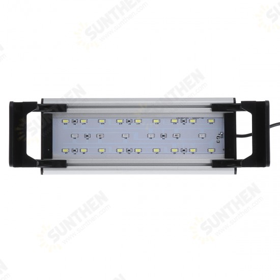 10W 20CM LED Aquarium Light Fish Tank Lamp Diming 3 Modes AC80-240V