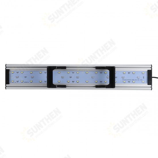 10W 20CM LED Aquarium Light Fish Tank Lamp Diming 3 Modes AC80-240V