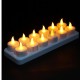 12 LED Night Rechargeable Flameless Candle Light For Xmas Party