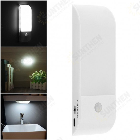 12 LED USB Rechargeable Kitchen PIR Motion Sensor LED Light Bedroom Portable Wireless Wall Lamp Night Light LED Lights For Home