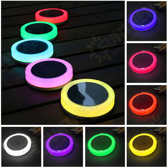 12LEDS RGB Suction Cup Swimming Pool Light Underwater Led Light Night for Pond