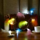 1.2M 10 LED Feather String Lights Christmas Tree Pendant Lamps DIY Party Decoration