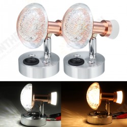 12V 3W+1W Acrylic Interior LED Reading Light Desk Lamp For RV Boat Caravan Camper 12V 3W+1W Acrylic Interior LED Reading Light Desk Lamp For RV Boat Caravan Camper