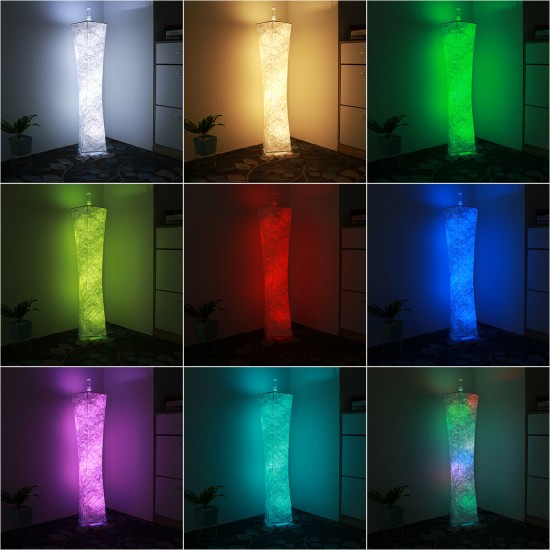 12V LED Floor Lamp Remote Control RGB Color Changing 58inch Height Bulbs for Livingroomish