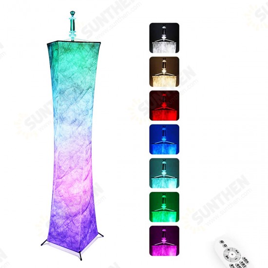 12V LED Floor Lamp Remote Control RGB Color Changing 58inch Height Bulbs for Livingroomish