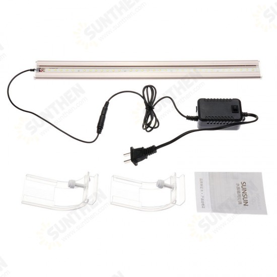 13/30/40/50cm Fish Tank Lamp LED Energy-Saving Blue+White Light Line Switch