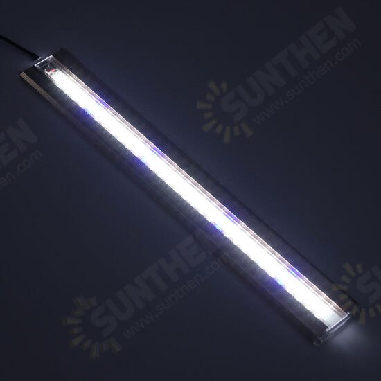 13/30/40/50cm Fish Tank Lamp LED Energy-Saving Blue+White Light Line Switch