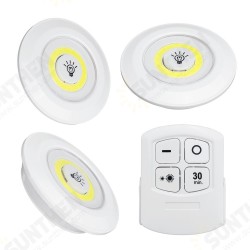 1/3/6pcs LED Wireless Stick On LED Tap Light Bright Remote Battery Cabinet Closet Night Lamp 1/3/6pcs LED Wireless Stick On LED Tap Light Bright Remote Battery Cabinet Closet Night Lamp