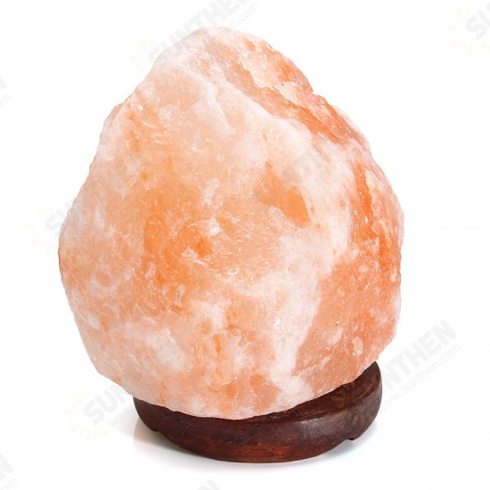 14 X 10CM Himalayan Glow Hand Carved Natural Crystal Salt Night Lamp Table Light With Dimmer Switch