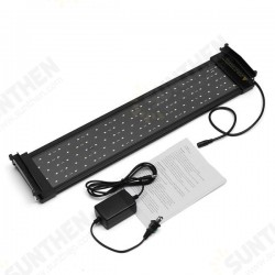 14.5W 105LED Aquarium Fish Tank Light Full Spectrum Lamp with Extendable Brackets AC100V-240V 14.5W 105LED Aquarium Fish Tank Light Full Spectrum Lamp with Extendable Brackets AC100V-240V