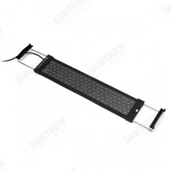 14.5W 105LED Aquarium Fish Tank Light Full Spectrum Lamp with Extendable Brackets AC100V-240V