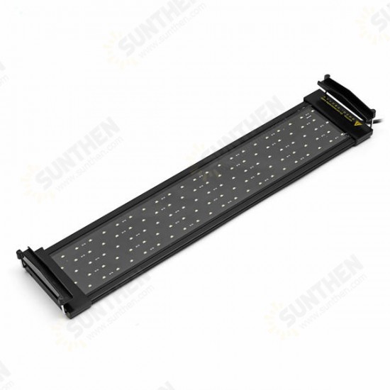 14.5W 105LED Aquarium Fish Tank Light Full Spectrum Lamp with Extendable Brackets AC100V-240V