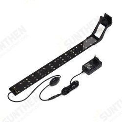 14W 53cm Blue & White LED Adjustable Aquarium Fish Tank Lamp Super Slim Clip On Light 14W 53cm Blue & White LED Adjustable Aquarium Fish Tank Lamp Super Slim Clip On Light