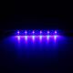 14W 53cm Blue & White LED Adjustable Aquarium Fish Tank Lamp Super Slim Clip On Light