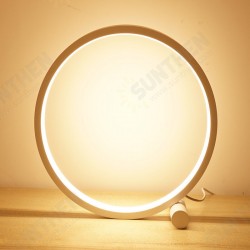 15CM LED Dimmable Table Lamp Circular Desk Lamps USB Night Light for Living Room Bedroom Bedside Lamp 15CM LED Dimmable Table Lamp Circular Desk Lamps USB Night Light for Living Room Bedroom Bedside Lamp