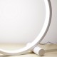15CM LED Dimmable Table Lamp Circular Desk Lamps USB Night Light for Living Room Bedroom Bedside Lamp