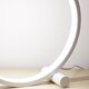 15CM LED Dimmable Table Lamp Circular Desk Lamps USB Night Light for Living Room Bedroom Bedside Lamp