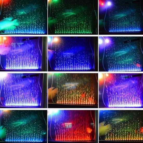 15CM/25.5CM/35.5CM/45.5CM/55.5CM Waterproof LED Fishes Tank Light RGB Aquarium Lights Multicolor Submersible Lamp