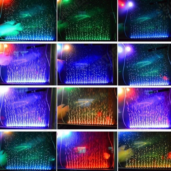 15CM/25.5CM/35.5CM/45.5CM/55.5CM Waterproof LED Fishes Tank Light RGB Aquarium Lights Multicolor Submersible Lamp