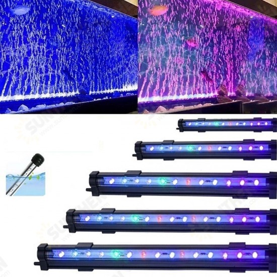 15CM/25.5CM/35.5CM/45.5CM/55.5CM Waterproof LED Fishes Tank Light RGB Aquarium Lights Multicolor Submersible Lamp