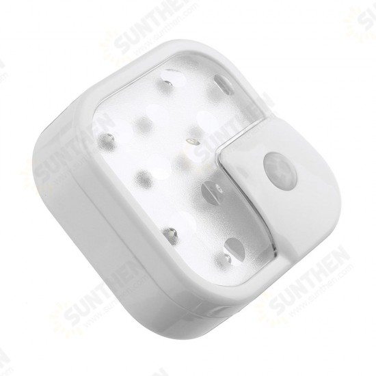 15W 10 LED Light PIR Motion Sensor Cupboard Closet Bedside Cabinet Lamp Night Lighting